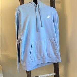 Nike Kids Light Blue/Purple Hoodie | Youth L